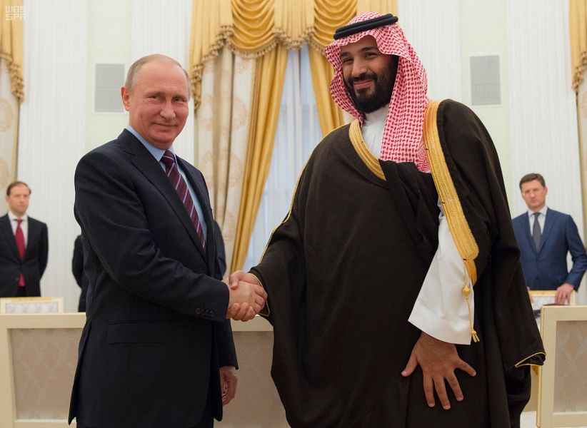 الرئيس الروسي يستقبل محمد بن سلمان  في موسكو