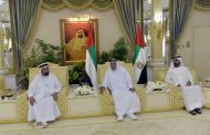 الشيخ خليفة بن زايد يتقبل التهاني بعيد الفطر من حكام الامارات