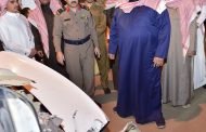 نائب أمير نجران يتفقد المواقع المتضررة بشضايا صاروخ بالستي