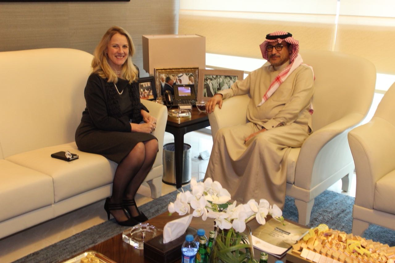 السفير السعودي في الأردن يستقبل السفيرة اللبنانية المعينة مؤخراً في عمان