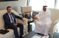سفير المملكة لدى الأردن يستقبل رئيس اللجنة الدولية للصليب الأحمر في الأردن .