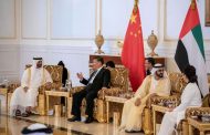 محمد بن راشد ومحمد بن زايد في مقدمة مستقبلي الرئيس الصيني
