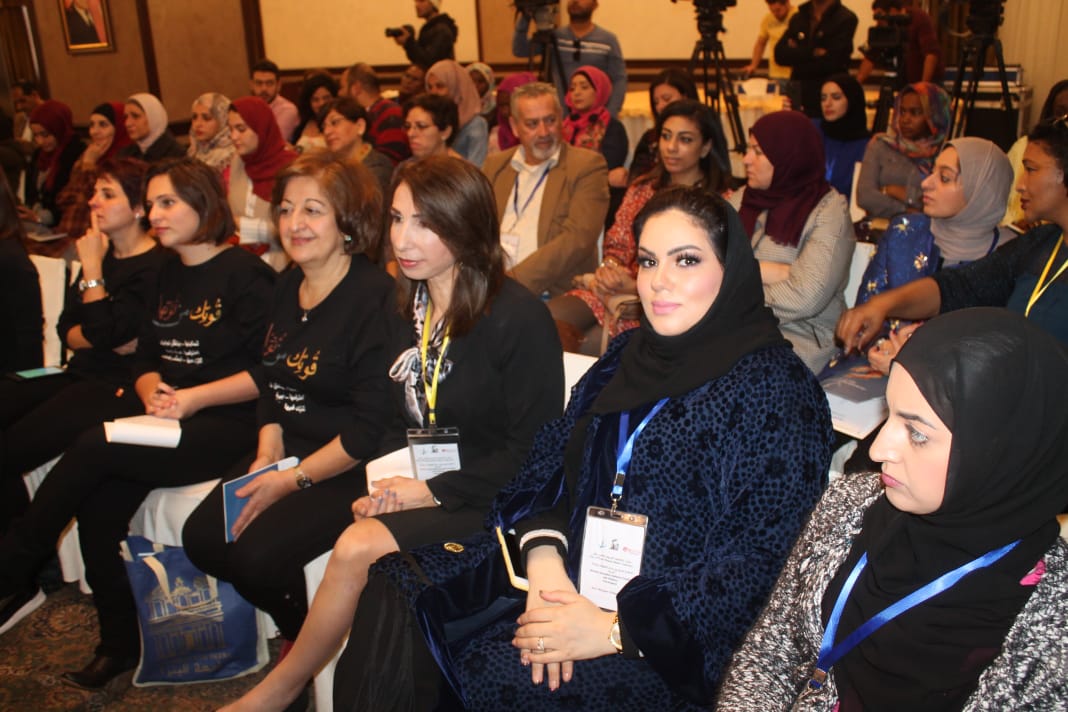 بحضور السفارة السعودية  في الاردن مشاركة إعلاميات سعوديات في مؤتمر الإعلاميات العربيات  الخامس عشر بعمان.