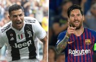 رونالدو: يوفنتوس أفضل من ريال مدريد وأتمنى انتقال ميسى إلى إيطاليا
