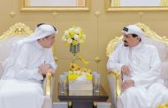 حاكم عجمان يستقبل ولي عهد الفجيرة وولي عهد أم القيوين والسفير السعودي