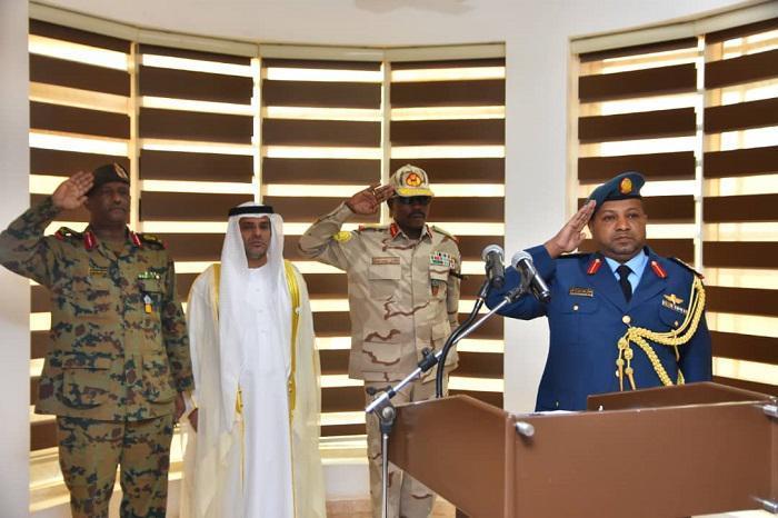 إفتتاح مبنى الملحقية العسكرية لدولة الامارات بالخرطوم…