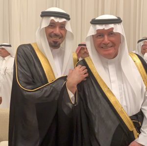 بمناسبة زواج الأمير سلطان بن عبد الله مشعل يفجر شلالات