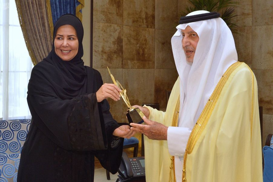 سمو أمير منطقة مكة المكرمة يستقبل رئيسة مجلس أمناء المؤسسة الخيرية الوطنية للرعاية الصحية 